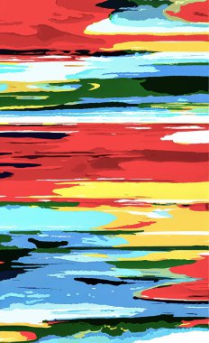 Tekstil ve duvar kağıdı desenleri. Basılabilir dijital illüstrasyon çalışması. Çiçek Yazdırma Tasarımı.