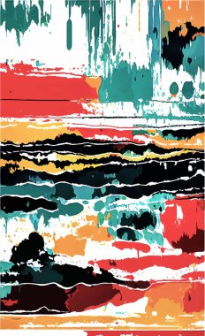 Tekstil ve duvar kağıdı desenleri. Basılabilir dijital illüstrasyon çalışması. Çiçek Yazdırma Tasarımı.