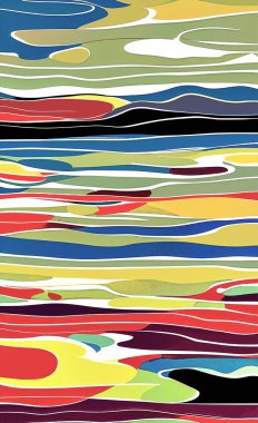 Tekstil ve duvar kağıdı desenleri. Basılabilir dijital illüstrasyon çalışması. Çiçek Yazdırma Tasarımı.