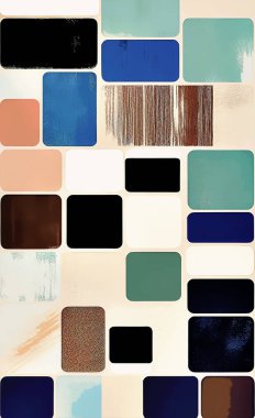 Tekstil ve duvar kağıdı desenleri. Basılabilir dijital illüstrasyon çalışması. Çiçek Yazdırma Tasarımı.