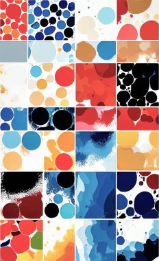 Tekstil ve duvar kağıdı desenleri. Basılabilir dijital illüstrasyon çalışması. Çiçek Yazdırma Tasarımı.