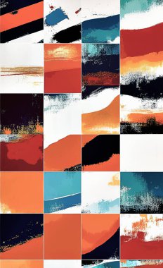 Tekstil ve duvar kağıdı desenleri. Basılabilir dijital illüstrasyon çalışması. Çiçek Yazdırma Tasarımı.