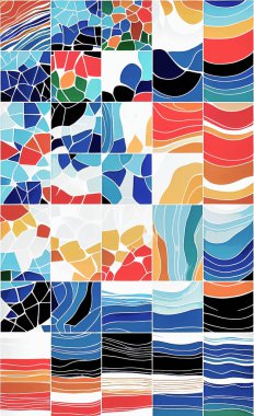 Tekstil ve duvar kağıdı desenleri. Basılabilir dijital illüstrasyon çalışması. Çiçek Yazdırma Tasarımı.