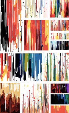 Tekstil ve duvar kağıdı desenleri. Basılabilir dijital illüstrasyon çalışması. Çiçek Yazdırma Tasarımı.