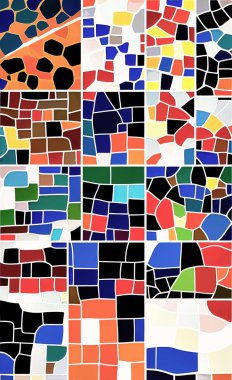 Tekstil ve duvar kağıdı desenleri. Basılabilir dijital illüstrasyon çalışması. Çiçek Yazdırma Tasarımı.