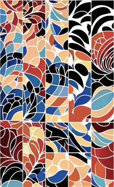 Tekstil ve duvar kağıdı desenleri. Basılabilir dijital illüstrasyon çalışması. Çiçek Yazdırma Tasarımı.