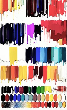 Tekstil ve duvar kağıdı desenleri. Basılabilir dijital illüstrasyon çalışması. Çiçek Yazdırma Tasarımı.