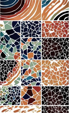 Tekstil ve duvar kağıdı desenleri. Basılabilir dijital illüstrasyon çalışması. Çiçek Yazdırma Tasarımı.