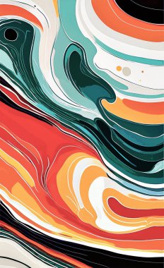 Tekstil ve duvar kağıdı desenleri. Basılabilir dijital illüstrasyon çalışması. Çiçek Yazdırma Tasarımı.