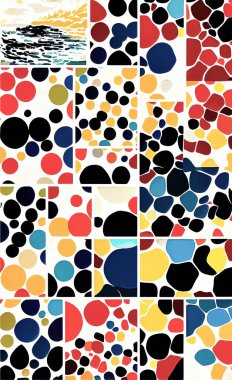 Tekstil ve duvar kağıdı desenleri. Basılabilir dijital illüstrasyon çalışması. Çiçek Yazdırma Tasarımı.