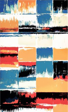 Tekstil ve duvar kağıdı desenleri. Basılabilir dijital illüstrasyon çalışması. Çiçek Yazdırma Tasarımı.