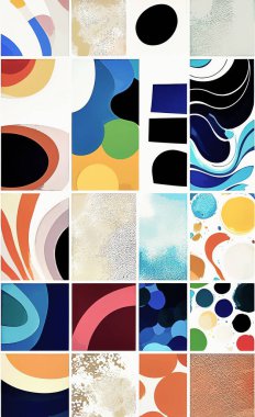 Tekstil ve duvar kağıdı desenleri. Basılabilir dijital illüstrasyon çalışması. Çiçek Yazdırma Tasarımı.