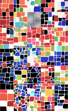 Tekstil ve duvar kağıdı desenleri. Basılabilir dijital illüstrasyon çalışması. Çiçek Yazdırma Tasarımı.