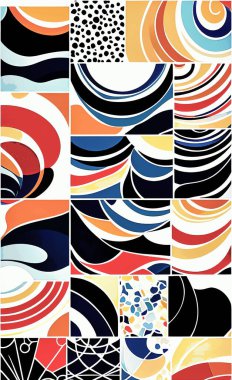 Tekstil ve duvar kağıdı desenleri. Basılabilir dijital illüstrasyon çalışması. Çiçek Yazdırma Tasarımı.