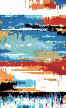 Tekstil ve duvar kağıdı desenleri. Basılabilir dijital illüstrasyon çalışması. Çiçek Yazdırma Tasarımı.