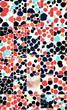 Tekstil ve duvar kağıdı desenleri. Basılabilir dijital illüstrasyon çalışması. Çiçek Yazdırma Tasarımı.