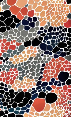 Tekstil ve duvar kağıdı desenleri. Basılabilir dijital illüstrasyon çalışması. Çiçek Yazdırma Tasarımı.