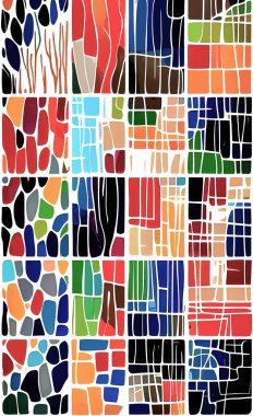 Tekstil ve duvar kağıdı desenleri. Basılabilir dijital illüstrasyon çalışması. Çiçek Yazdırma Tasarımı.