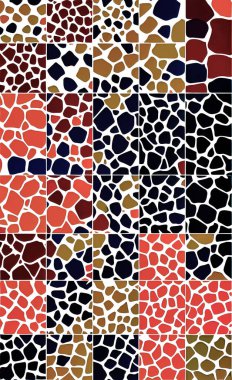 Tekstil ve duvar kağıdı desenleri. Basılabilir dijital illüstrasyon çalışması. Çiçek Yazdırma Tasarımı.