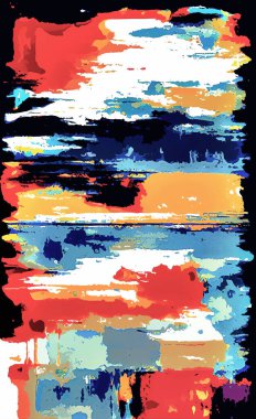 Tekstil ve duvar kağıdı desenleri. Basılabilir dijital illüstrasyon çalışması. Çiçek Yazdırma Tasarımı.