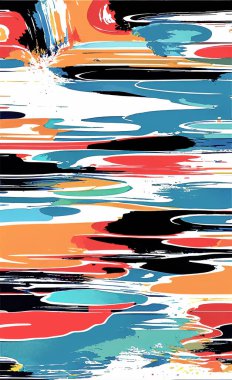 Tekstil ve duvar kağıdı desenleri. Basılabilir dijital illüstrasyon çalışması. Çiçek Yazdırma Tasarımı.