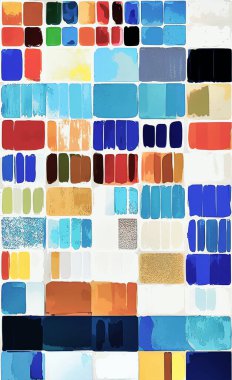 Tekstil ve duvar kağıdı desenleri. Basılabilir dijital illüstrasyon çalışması. Çiçek Yazdırma Tasarımı.