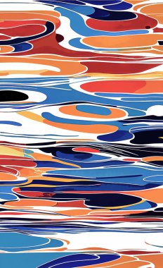 Tekstil ve duvar kağıdı desenleri. Basılabilir dijital illüstrasyon çalışması. Çiçek Yazdırma Tasarımı.