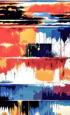 Tekstil ve duvar kağıdı desenleri. Basılabilir dijital illüstrasyon çalışması. Çiçek Yazdırma Tasarımı.