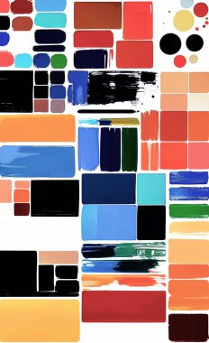 Tekstil ve duvar kağıdı desenleri. Basılabilir dijital illüstrasyon çalışması. Çiçek Yazdırma Tasarımı.