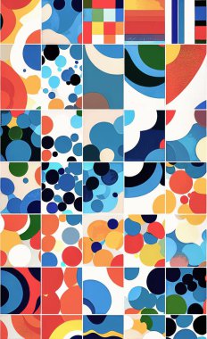 Tekstil ve duvar kağıdı desenleri. Basılabilir dijital illüstrasyon çalışması. Çiçek Yazdırma Tasarımı.