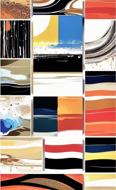 Tekstil ve duvar kağıdı desenleri. Basılabilir dijital illüstrasyon çalışması. Çiçek Yazdırma Tasarımı.