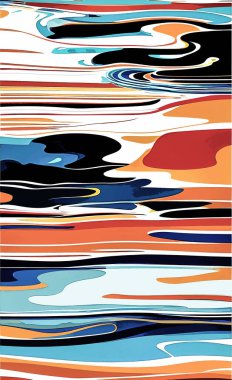 Tekstil ve duvar kağıdı desenleri. Basılabilir dijital illüstrasyon çalışması. Çiçek Yazdırma Tasarımı.