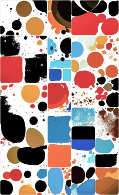 Tekstil ve duvar kağıdı desenleri. Basılabilir dijital illüstrasyon çalışması. Çiçek Yazdırma Tasarımı.