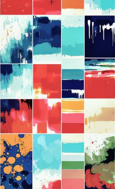 Tekstil ve duvar kağıdı desenleri. Basılabilir dijital illüstrasyon çalışması. Çiçek Yazdırma Tasarımı.