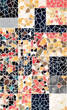 Tekstil ve duvar kağıdı desenleri. Basılabilir dijital illüstrasyon çalışması. Çiçek Yazdırma Tasarımı.