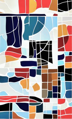 Tekstil ve duvar kağıdı desenleri. Basılabilir dijital illüstrasyon çalışması. Çiçek Yazdırma Tasarımı.