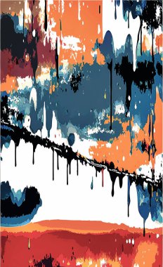 Tekstil ve duvar kağıdı desenleri. Basılabilir dijital illüstrasyon çalışması. Çiçek Yazdırma Tasarımı.