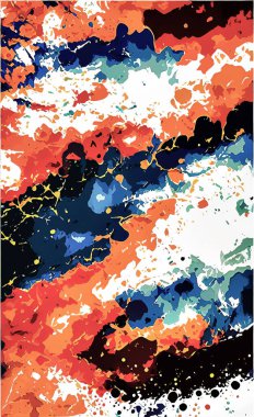 Tekstil ve duvar kağıdı desenleri. Basılabilir dijital illüstrasyon çalışması. Çiçek Yazdırma Tasarımı.