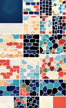 Tekstil ve duvar kağıdı desenleri. Basılabilir dijital illüstrasyon çalışması. Çiçek Yazdırma Tasarımı.