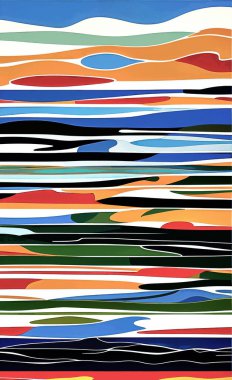 Tekstil ve duvar kağıdı desenleri. Basılabilir dijital illüstrasyon çalışması. Çiçek Yazdırma Tasarımı.