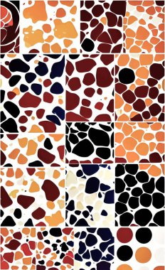 Tekstil ve duvar kağıdı desenleri. Basılabilir dijital illüstrasyon çalışması. Çiçek Yazdırma Tasarımı.