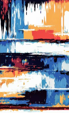 Tekstil ve duvar kağıdı desenleri. Basılabilir dijital illüstrasyon çalışması. Çiçek Yazdırma Tasarımı.