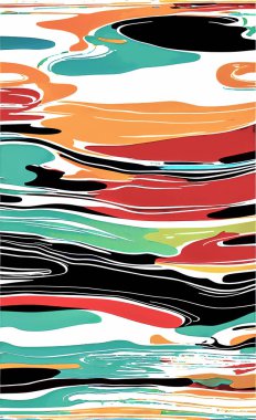 Tekstil ve duvar kağıdı desenleri. Basılabilir dijital illüstrasyon çalışması. Çiçek Yazdırma Tasarımı.