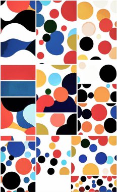 Tekstil ve duvar kağıdı desenleri. Basılabilir dijital illüstrasyon çalışması. Çiçek Yazdırma Tasarımı.