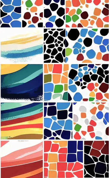 Tekstil ve duvar kağıdı desenleri. Basılabilir dijital illüstrasyon çalışması. Çiçek Yazdırma Tasarımı.