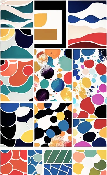 Tekstil ve duvar kağıdı desenleri. Basılabilir dijital illüstrasyon çalışması. Çiçek Yazdırma Tasarımı.