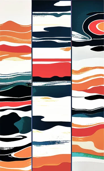 Tekstil ve duvar kağıdı desenleri. Basılabilir dijital illüstrasyon çalışması. Çiçek Yazdırma Tasarımı.