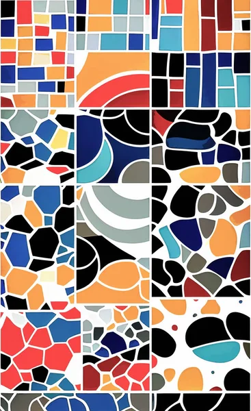 Tekstil ve duvar kağıdı desenleri. Basılabilir dijital illüstrasyon çalışması. Çiçek Yazdırma Tasarımı.