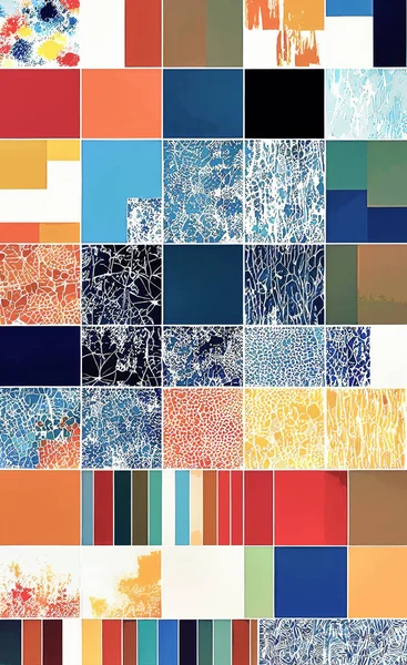 Tekstil ve duvar kağıdı desenleri. Basılabilir dijital illüstrasyon çalışması. Çiçek Yazdırma Tasarımı.