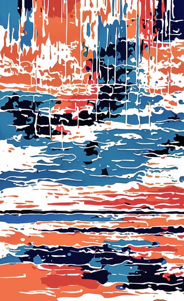 Tekstil ve duvar kağıdı desenleri. Basılabilir dijital illüstrasyon çalışması. Çiçek Yazdırma Tasarımı.